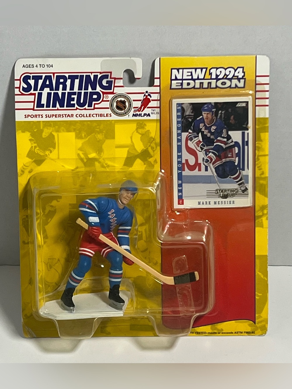 Starting Lineup 1994 Edition Mark Messier Figure - Vintage